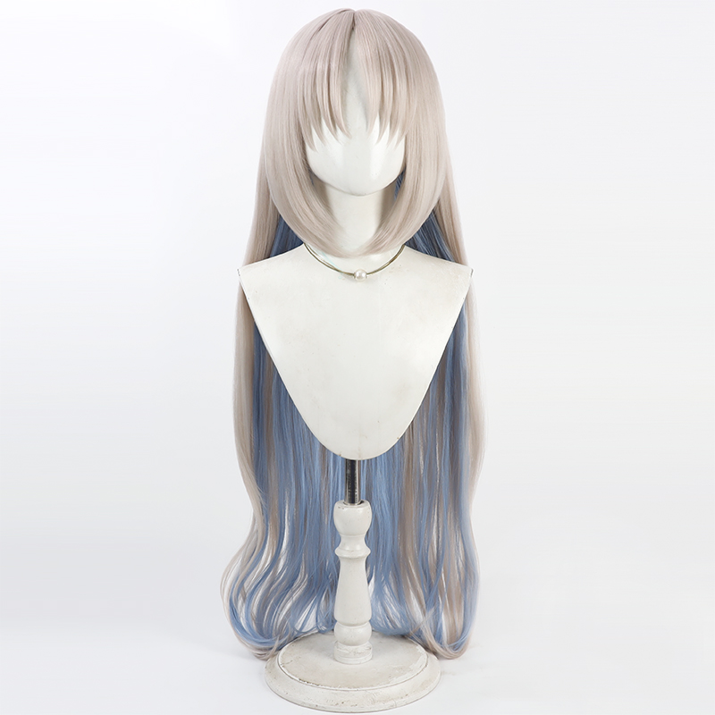 카테시아 코스프레 가발 윈터링 웨이브 비지 블루 롱 1 - Synthetic Wigs 리뷰 및 가격